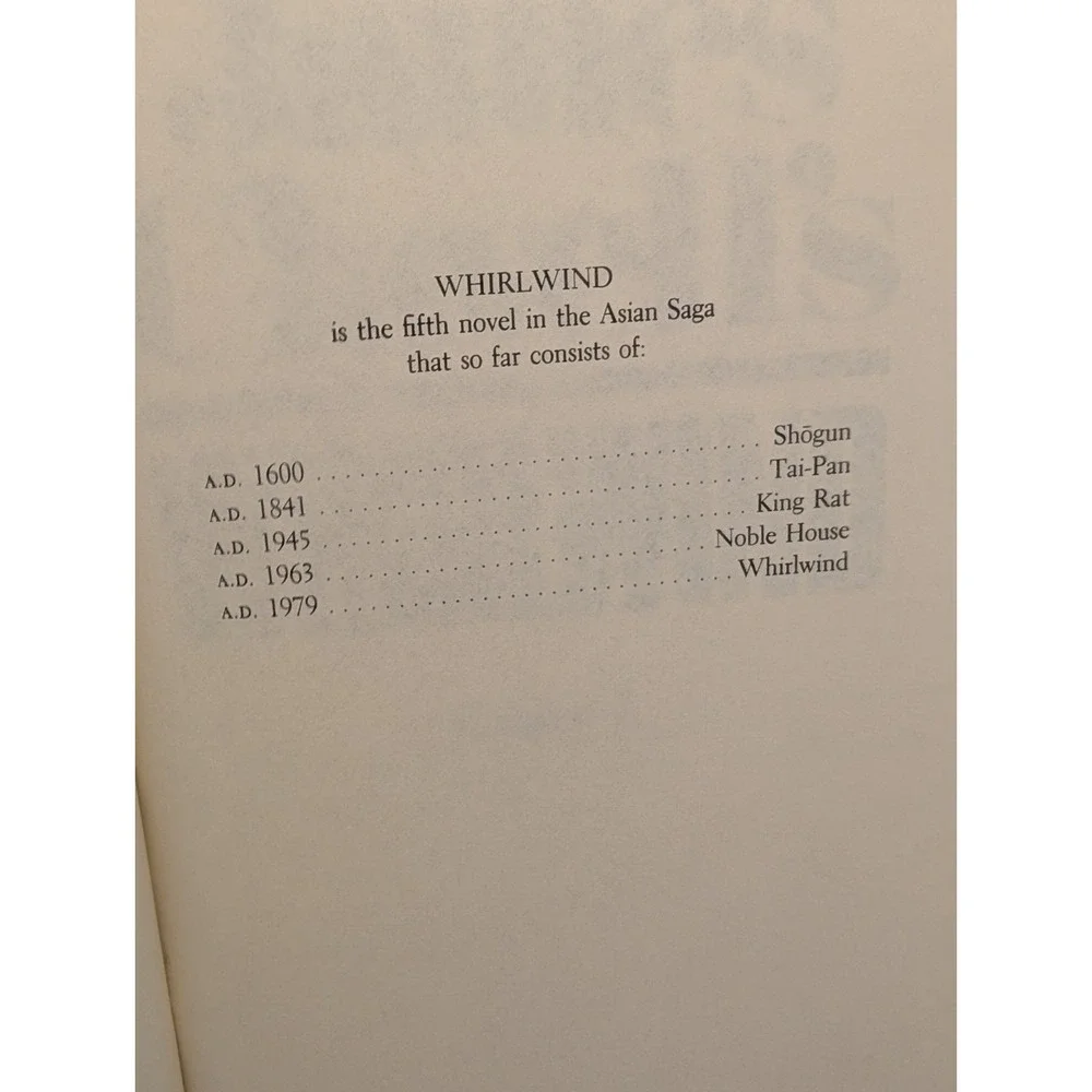 N/A whirlwind volume